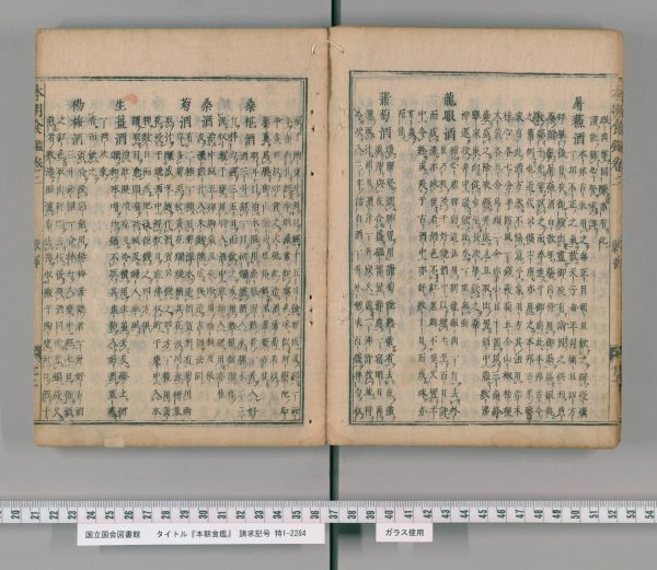 本朝食鑑　巻之二　穀部之二　造醸類十五　酒（国立国会図書館デジタルコレクションより転載。）