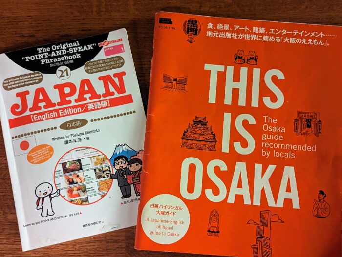 Books about osaka and japan